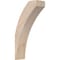 Ekena Millwork 3 1/2"W x 8"D x 16"H Thorton Smooth Knee Brace, Douglas Fir BRC04X08X16THR00SDF - alternate 1